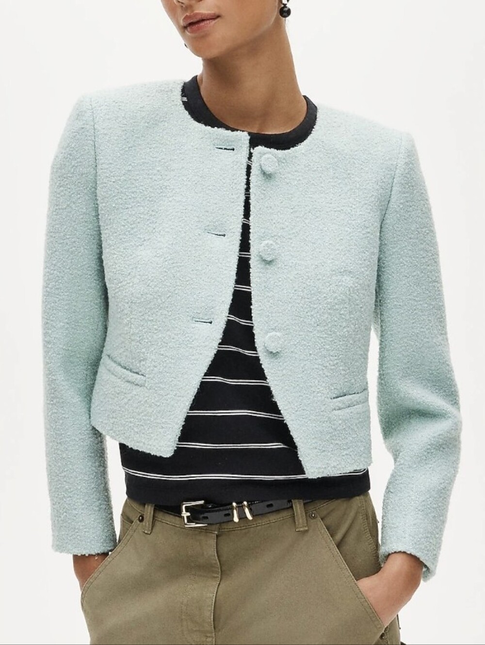 NWT J. Crew Lady jacket in bouclé tweed
